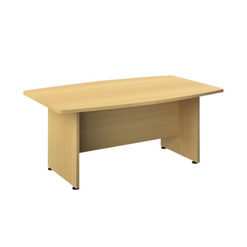 Avior Executive Boardroom Meeting Table 1800x1150x750mm Nova Oak KF821892