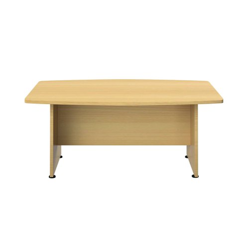 Avior Executive Boardroom Meeting Table 1800x1150x750mm Nova Oak KF821892