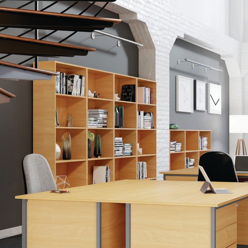Serrion Premium Bookcase 750x400x1200mm Bavarian Beech KF822080