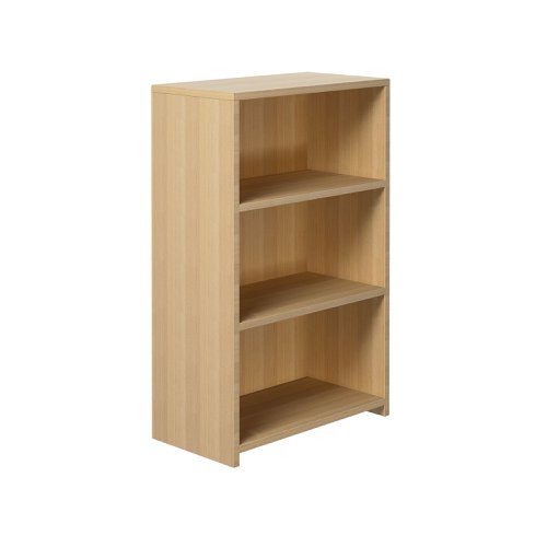 This Serrion Eco 18 Premium Bookcase has an attractive, clean style and is designed with economy in mind. It has two shelves and measures W750 x D400 x H1200mm.