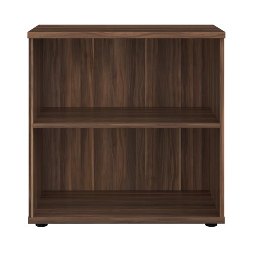 Jemini Bookcase 800x450x800mm Dark Walnut KF822301 | VOW