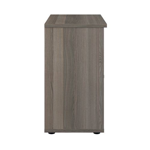 Jemini Bookcase 800x450x800mm Grey Oak KF822318 | VOW