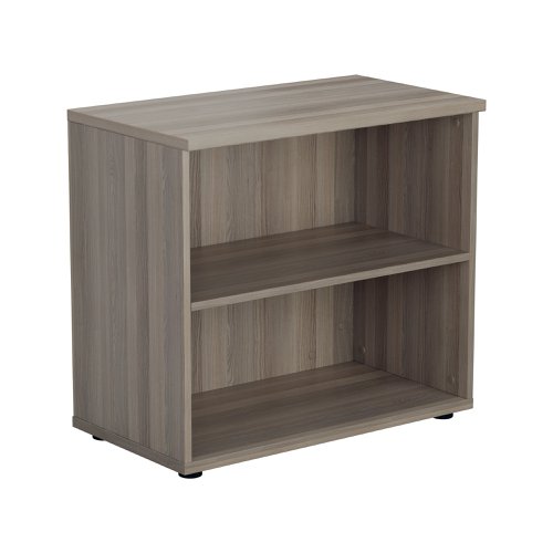 Jemini Wooden Bookcase 800x450x730mm Grey Oak KF822591