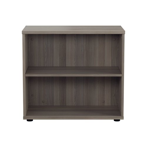 Jemini Wooden Bookcase 800x450x730mm Grey Oak KF822591 | VOW