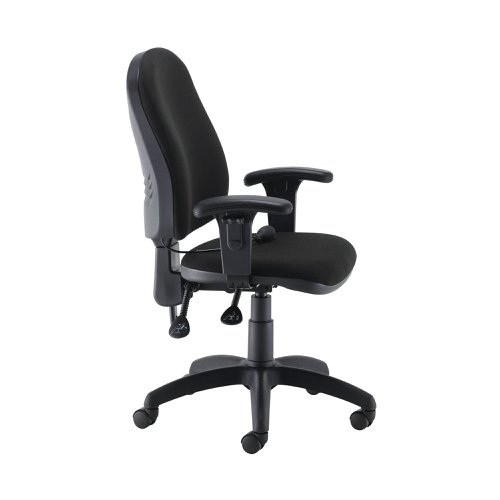 Jemini Intro Posture Chair with Arms 640x640x990-1160mm Black KF822592