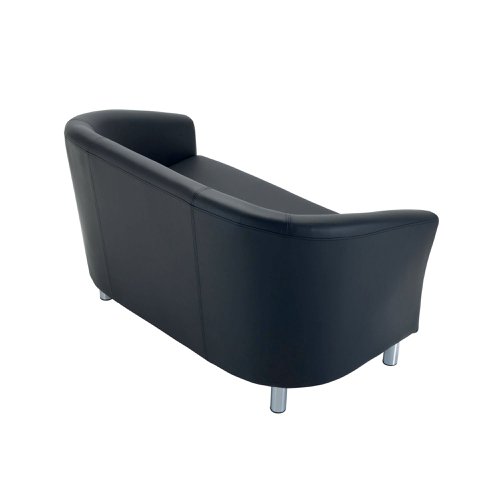 Stylish tub sofa with a deep cushioned seat and upholstered back in Polyurethane. Ideal for any waiting area.