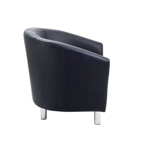 Jemini Tub Armchair Polyurethane Black KF823179 | VOW