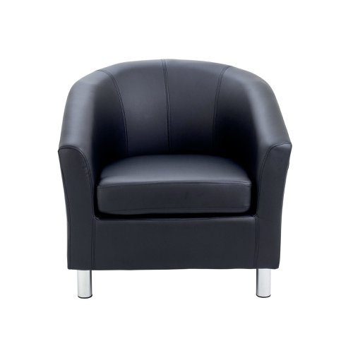 Jemini Tub Armchair Polyurethane Black KF823179 | VOW