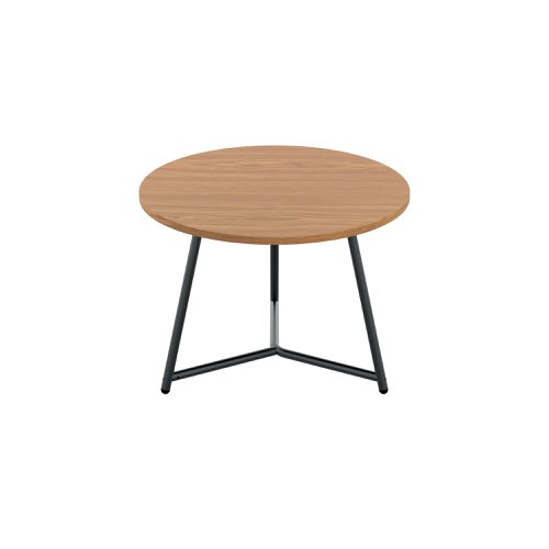 Jemini Trinity Low Table 600x600x435mm Nova Oak/Black KF823407