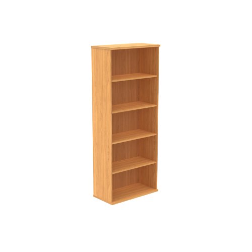 Astin Bookcase 4 Shelves 800x400x1980mm Norwegian Beech KF823728 - KF823728