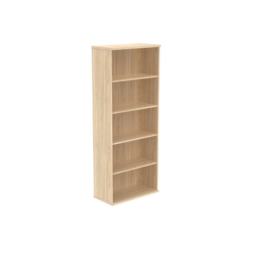 Astin Bookcase 4 Shelves 800x400x1980mm Canadian Oak KF823773