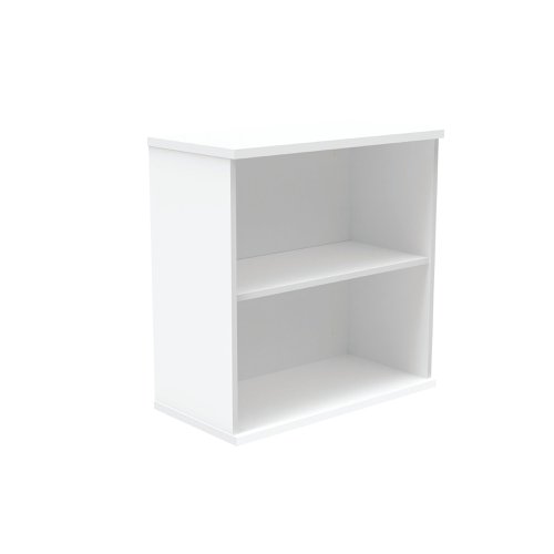 Astin Bookcase 1 Shelf 800x400x816mm Arctic White KF823797