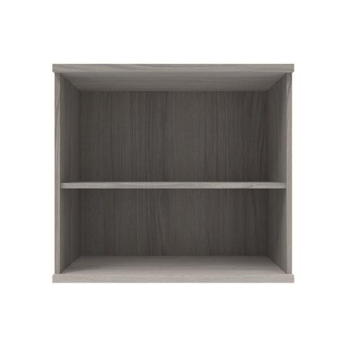 Astin Bookcase 1 Shelf 800x400x730mm Alaskan Grey Oak KF823834