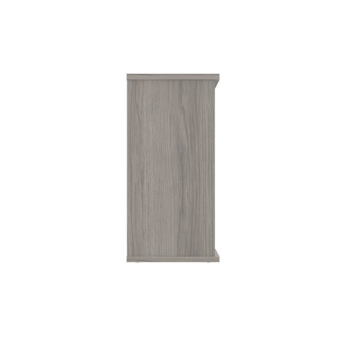 Astin Bookcase 1 Shelf 800x400x816mm Alaskan Grey Oak KF823841