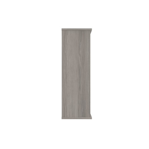 Astin Bookcase 2 Shelves 800x400x1204mm Alaskan Grey Oak KF823858