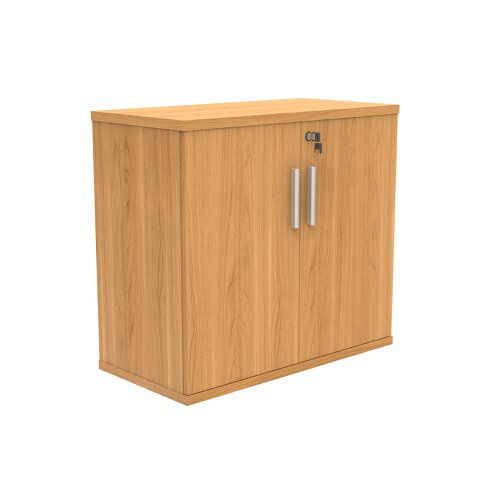 Astin 2 Door Cupboard Lockable 800x400x730mm Norwegian Beech KF823889