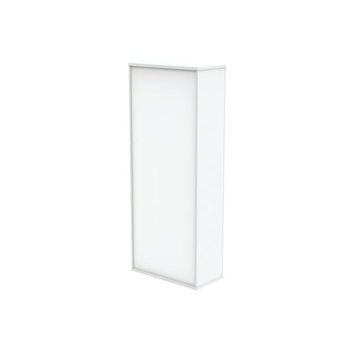 Astin 2 Door Cupboard Lockable 800x400x1980mm Arctic White KF824022