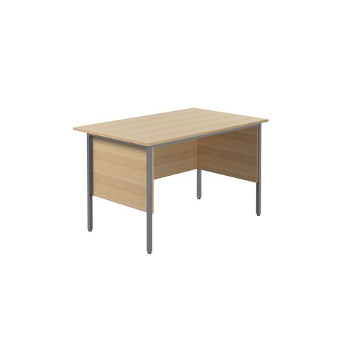 Serrion Rectangular 4 Leg Desk 1200x750x730mm Ferrera Oak KF838368