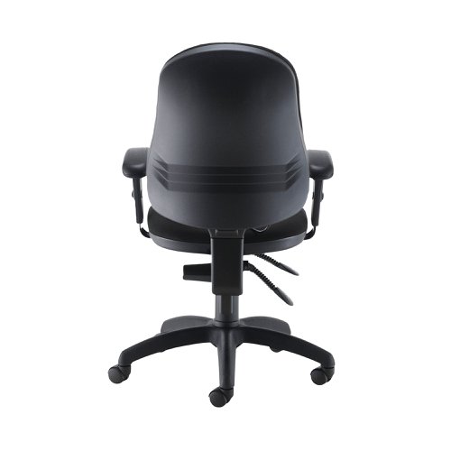 Jemini Intro Posture Chair with Adjustable Arms 640x640x990-1160mm Charcoal KF838994