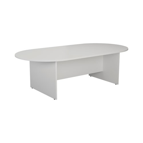 Jemini Meeting Table 2400x1200x730mm White KF840159