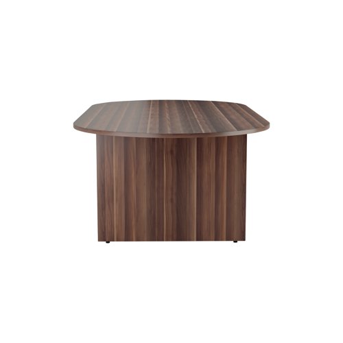 Jemini Meeting Table 2400x1200x730mm Dark Walnut KF840161