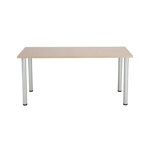 Jemini Rectangular Meeting Table 1600x800x730mm Grey Oak KF840196