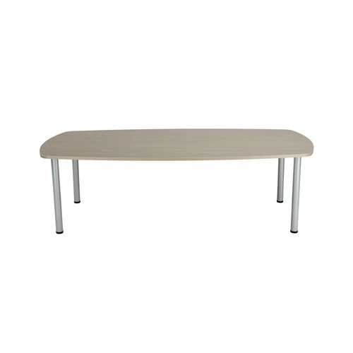 Jemini Boardroom Table 1800x1200x730mm Grey Oak KF840199