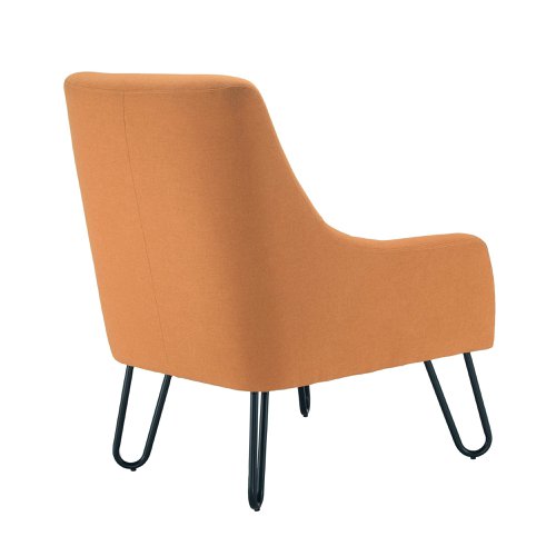 Jemini Reception Armchair Hairpin Leg Mustard KF90467 | VOW