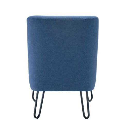 Jemini Reception Armchair Hairpin Leg Navy KF90468 | VOW