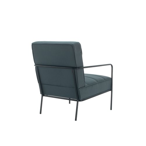 Jemini Wire Frame Reception Armchair 620x880x830mm Grey KF90472