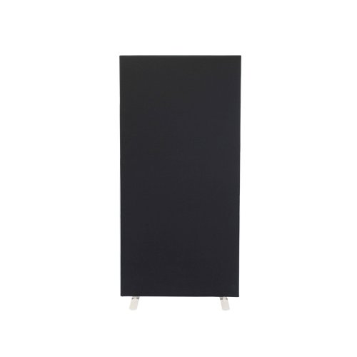 Jemini Floor Standing Screen 1200x25x1800mm Black FST1218SBK KF90493