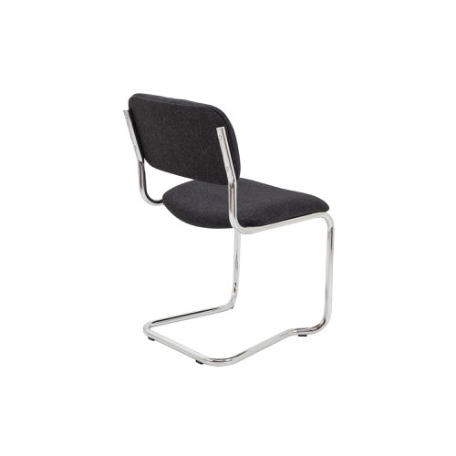 Jemini Summit Meeting Chair 490x565x835mm Charcoal KF90507