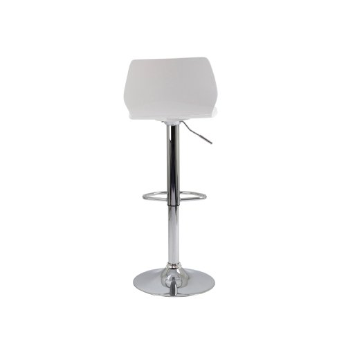 Jemini Stork High Stool 450x410x830-1040mm White KF90509 | KF90509 | VOW