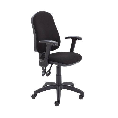 Jemini Teme High Back Operator Chair 640x640x985-1175mm Black KF90536