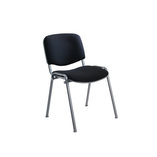 Jemini Ultra Multipurpose Stacking Chair 532x585x805mm Black KF90552 | VOW