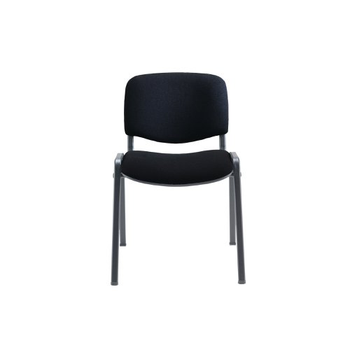 Jemini Ultra Multipurpose Stacking Chair 532x585x805mm Black KF90552 | VOW