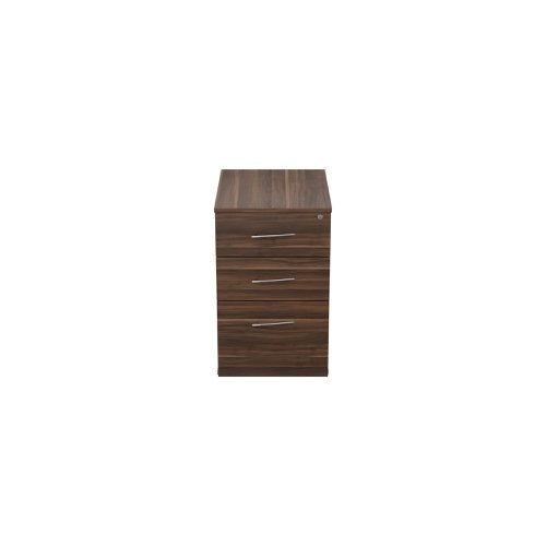 Avior Executive Under Desk Pedestal 435x565x700mm Dark Walnut KF90612