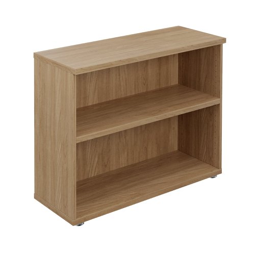 This Avior open-fronted executive bookcase has one shelf.