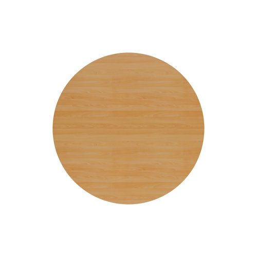 Jemini Round Meeting Table 1100x1100x730mm Beech KF90685