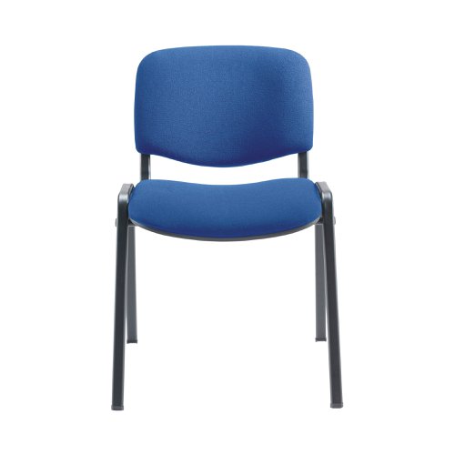 First Ultra Multipurpose Stacking Chair 532x585x805mm Blue KF98504 | VOW