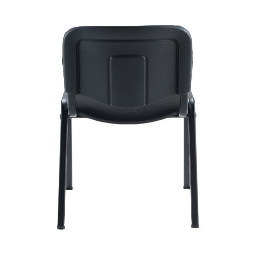 First Ultra Multipurpose Stacking Chair 532x585x805mm Charcoal KF98505 | VOW