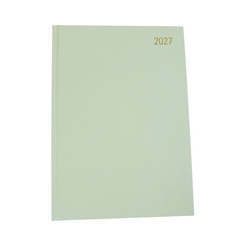 Desk Diary Week To View A4 Sage Green 2027 FS669471