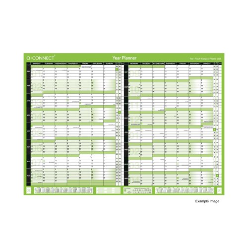 Q-Connect 16 Month Planner A1 2025-26 KFBPU125