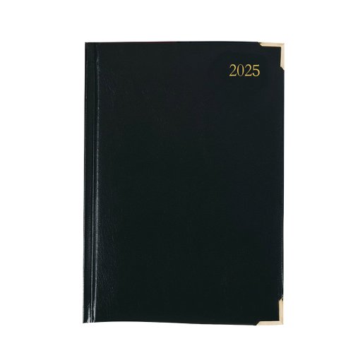 Executive Diary Day Per Page A5 Black 2025 KFEA51BK25