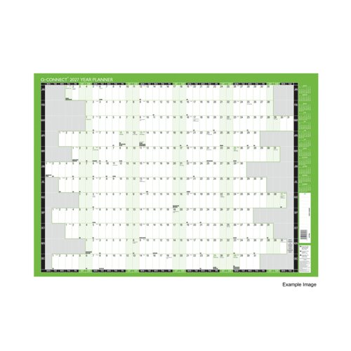 Q-Connect Year Planner Unmounted 2027 KFYPU27