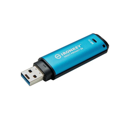 Kingston Ironkey Vault Privacy 50 Encrypted USB 32GB Flash Drive IKVP50/32GB