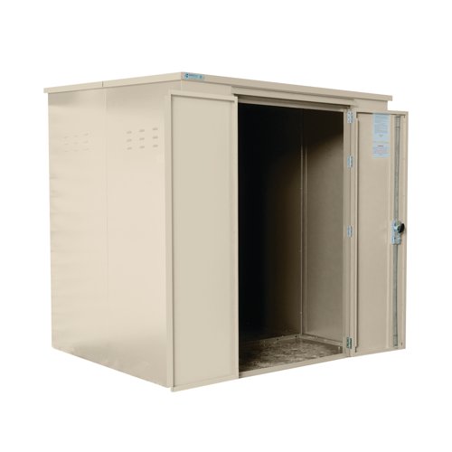 Safestor Ryedale Metal Storage Unit Ivory SFSC018-316