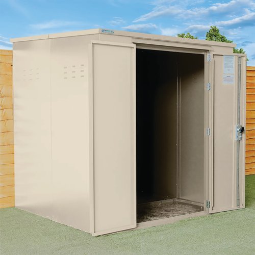 Safestor Ryedale Metal Storage Unit Ivory SFSC018-316