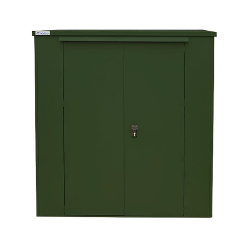 Safestor Harrogate Metal Garden Potting Shed Fir Green SFSC017-318