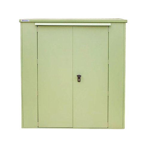 Safestor Harrogate Metal Garden Potting Shed Lakeland Light Green SFSC017-319